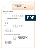 OA12 Patrones y Algebra