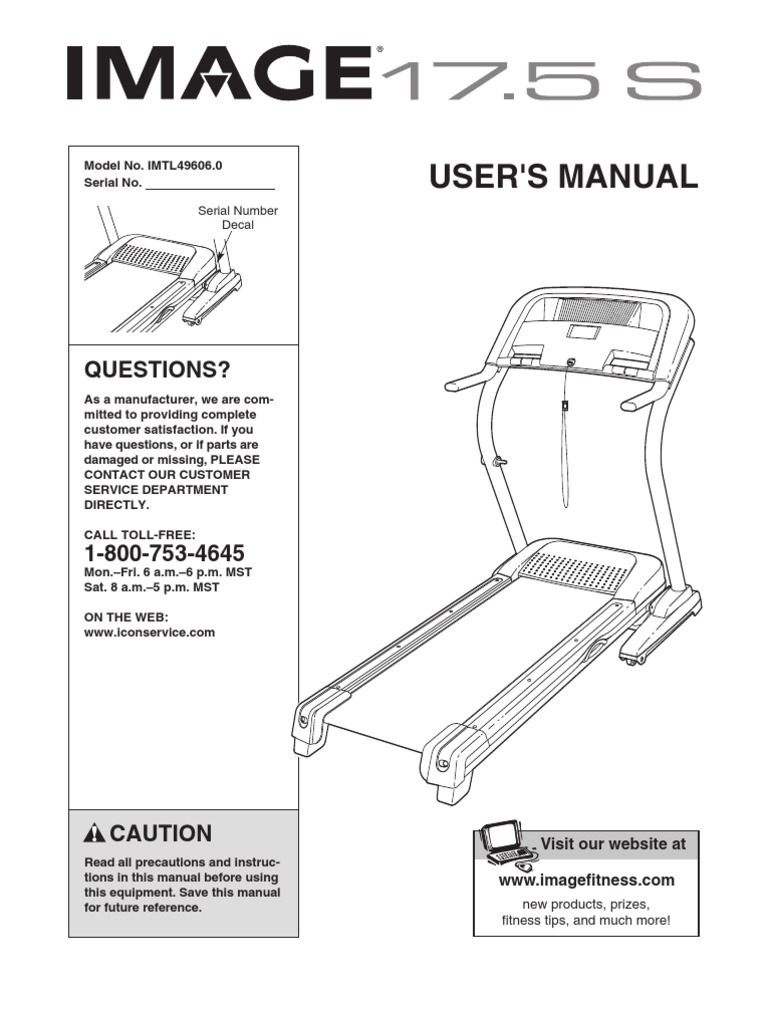 Treadmill Owners Manual PDF Ac Power Plugs And Sockets Screw