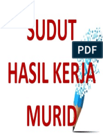 Label Sudut Hasil Kerja Murid