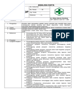 Sop Analisa Data