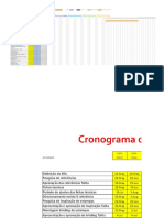 Cronograma Geral 2018