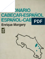 Dicc. Cabecar-Espanol - Espanol-Cabecar - Pi-Ixx PDF