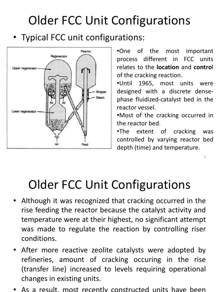 Chapter5b Crackingffcu 170106114843 | PDF | Catalysis | Chemical ...