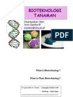 Biteknologi Tanaman PDF