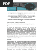 caracterização doóleo de moringa