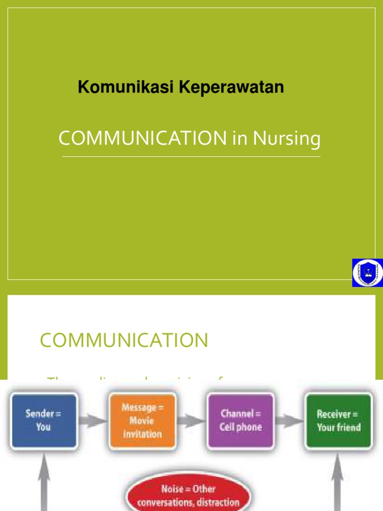 Communication in Nursing | PDF | Nonverbal Communication | Communication