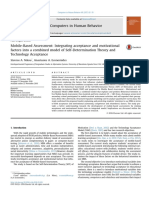 2017 - CHB - Mobile-Based Assessment - Integrating Acceptance and Motivational Factors Into A Combined Model of Self-Determination Theory and Technology Acceptance