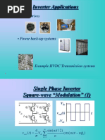 Inverter Applications: - Motor Drives