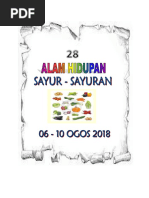 RPH 28 .... 2018 Sayur - Sayuran