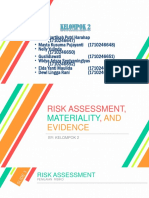 Risk Assesment, Materiality and Evidance