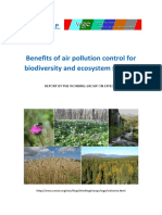 Benefits of Air Pollution Control For Biodiversity and Ecosystem Services