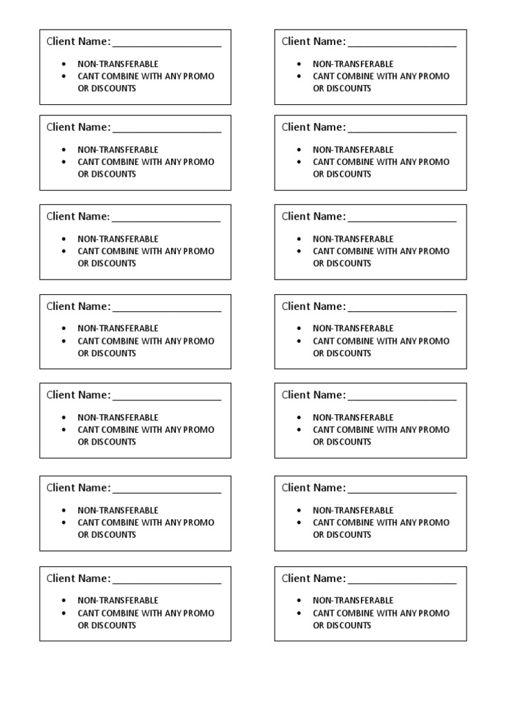 Client Name | PDF | Business