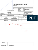 MAGNETIC PARTICLE INSPECTION REPORT FINDINGS