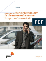 Manufacturing Technology in The Automotive Sector Prospects of Eastern India