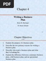 Writing A Business Plan