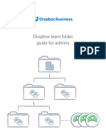 Dropbox Team Folder Existing Guide