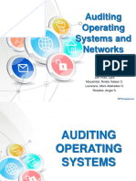 Auditing Operating Systems and Networks: Presented By: Group 4
