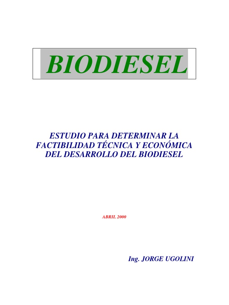 Biodiesel | PDF