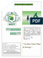 Adavanced Excel (Thein Htut) PDF
