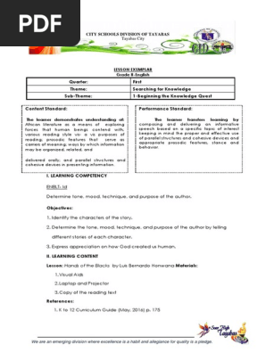 Outline for Informative Speech