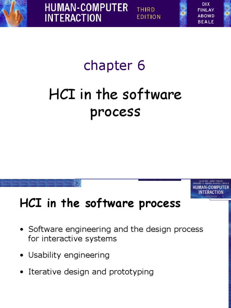 HCI in The Software Process | PDF | Usability | Software Development ...