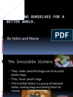 Organizing Ourselves For A Better World by Yebin and Marie