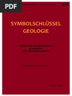 Symbolschlüssel Geologie, 7. Auflage (2015)