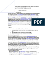 Teori Membangun Aplikasi Database Dengan VB DG Oop PDF