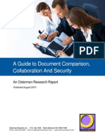 A Guide to Document Comparison, Collaboration And Security