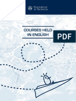 Courses Held in English