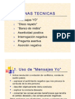 Técnicas para Comunicación Asertiva PDF
