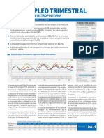 Boletín Empleo Región Metropolitana y Gran Santiago Trimestre Móvil Mam 2018