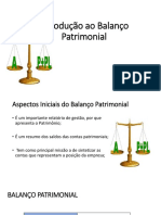 Introdução Ao Balanço Patrimonial