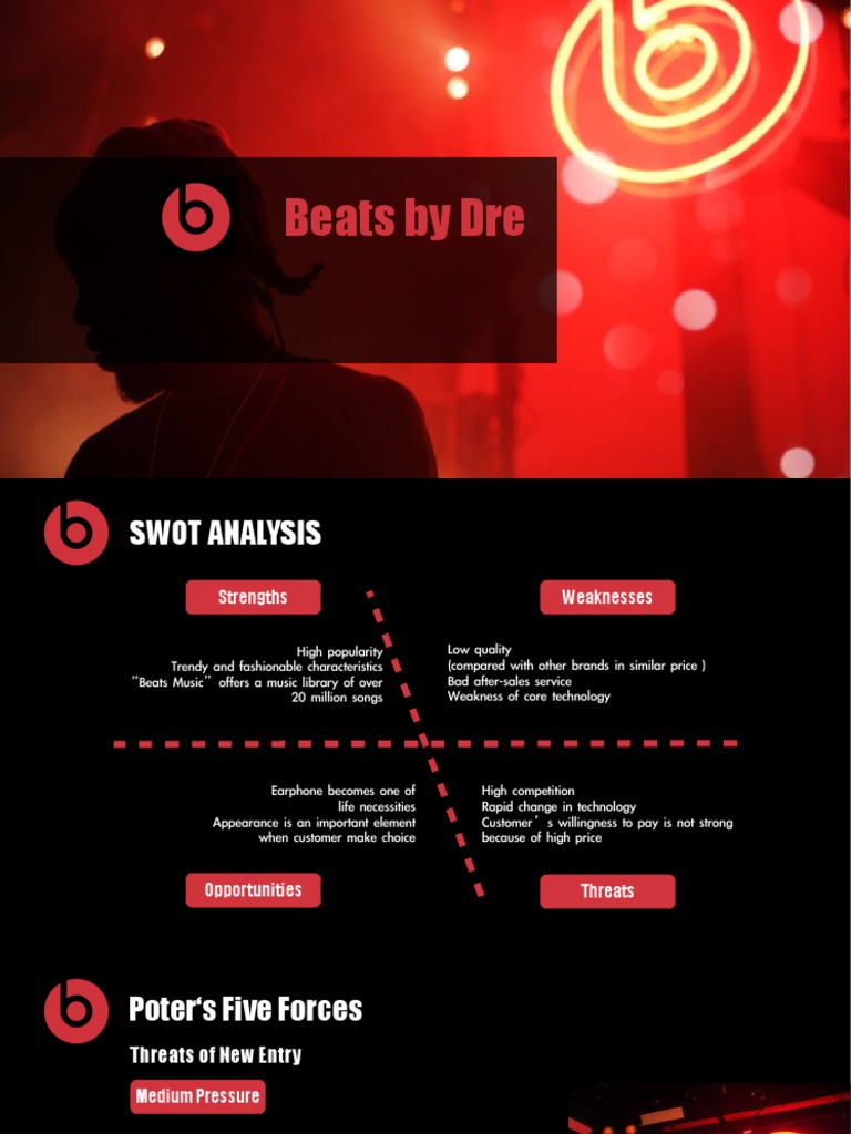beats by dre swot analysis