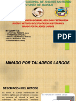 Minado Por Taladros Largos