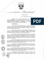RM #0460 Foliado Documentos PNP