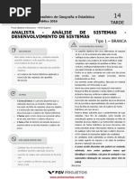 Analista Analise Sistemas Desenvolv Sistemas Tipo 1