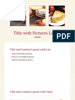 Title With Pictures Layout: Subtitle