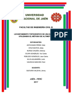 Ultimo Informe Topografía