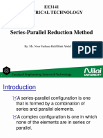 Series-Parallel Reduction Method: By: Ms. Noor Farhana Halil Binti Abdul Razak