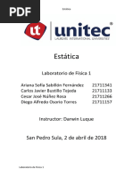 Laboratorio Estática