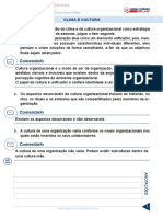 Resumo 1751850 Katia Lima 18059355 Gestao de Pessoas em Exercicios Cespe Aula 03 Clima e Cultura