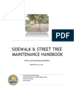 Maintain Safe Sidewalks