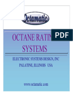 Octane Rating Systems: Electronic Systems Design, Inc Palatine, Illinois Usa N, Nosus
