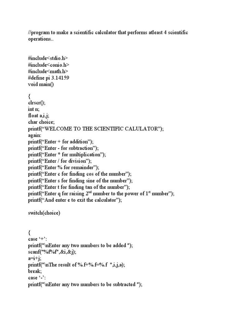 Calculator | PDF