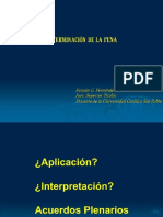 Determinacion de La Pena PDF