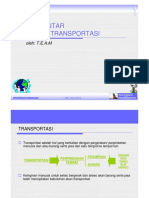 Pengantar Sistem Transportasi - 1