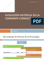 3. Evolución Histórica de La Corriente Conductista