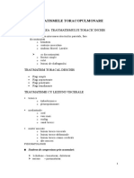 Traumatisme Toraco Pulmonare