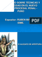 Alegato de Apertura - Rubén